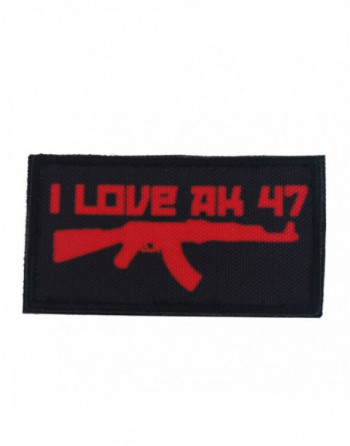ACM - PATCH I LOVE AK47 RED